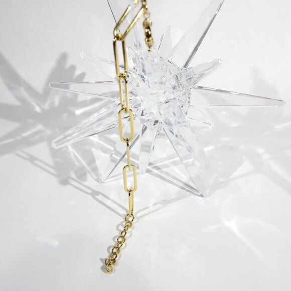 BaubleBar Gold Tone Paperclip Link Bracelet - Picture 5 of 6